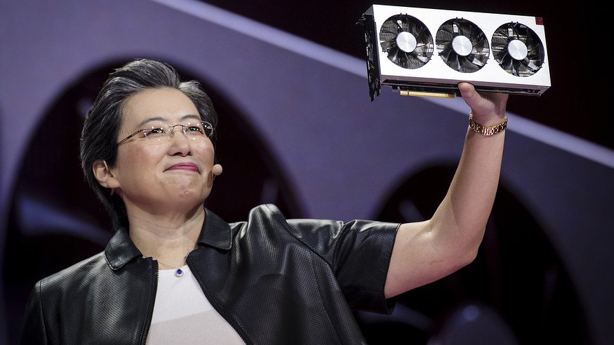 AMD-Lisa-Su-Radeon-7 Rumores de Desempenho da Radeon RX 9070 XT: Aumento de 42% vs RX 7900 GRE.