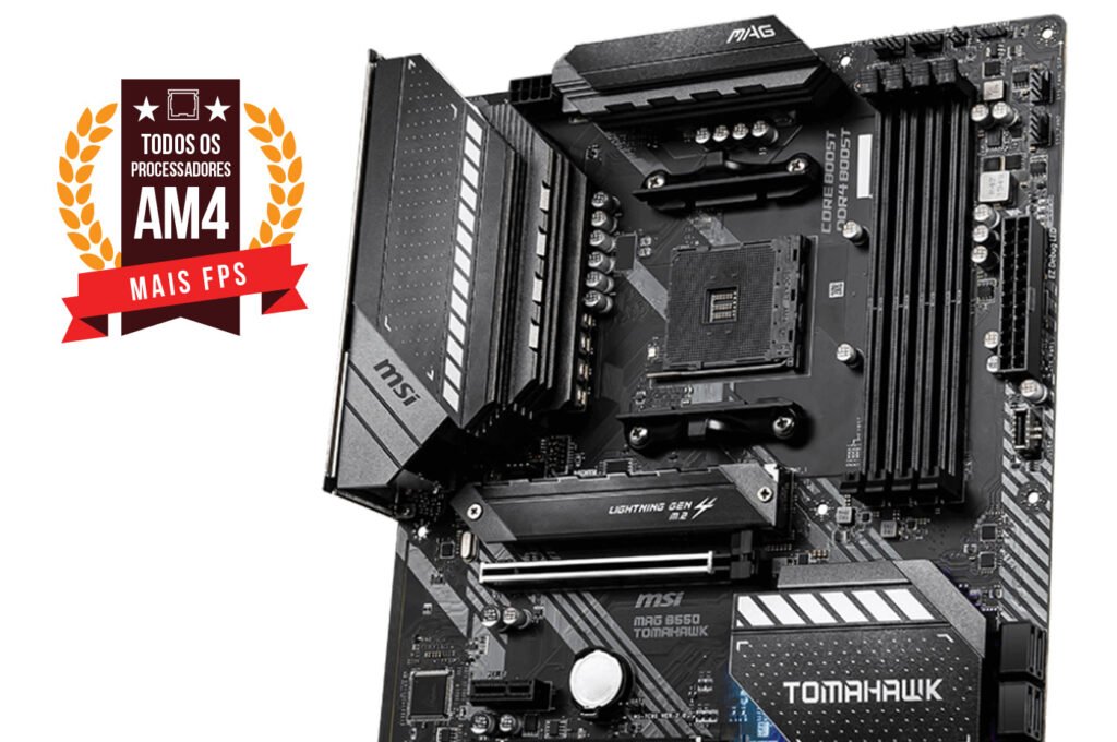 mobo-msi-tomhawk-1024x680 A ERA DE OURO DOS GAMERS AINDA NÃO MORREU: TOP 7 MELHORES PLACAS-MÃE AM4