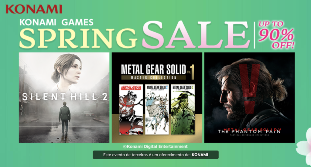 image-6-1024x552 KONAMI NA STEAM: DESCONTOS INACREDITÁVEIS EM GAMES QUE MARCARAM ÉPOCA! NÃO PERCA A SPRING SALE! 🌸